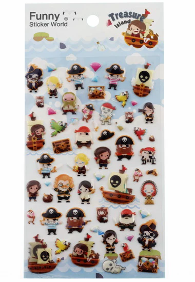 Gommettes Pirates