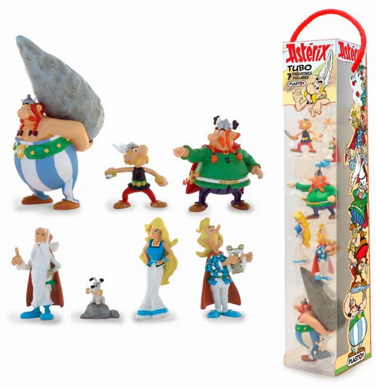 Tube figurines Astérix Le village gaulois (7)