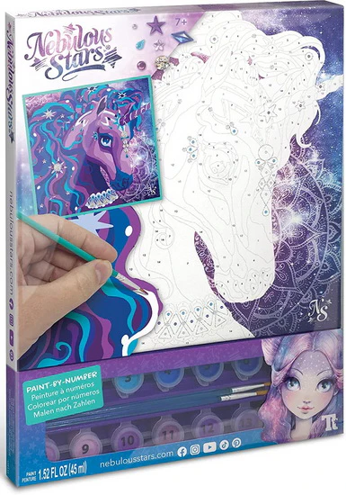 Peinture à numéros sur toile