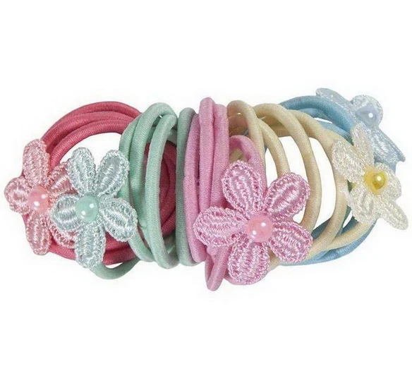 Élastiques pour cheveux pastels 25 pcs
