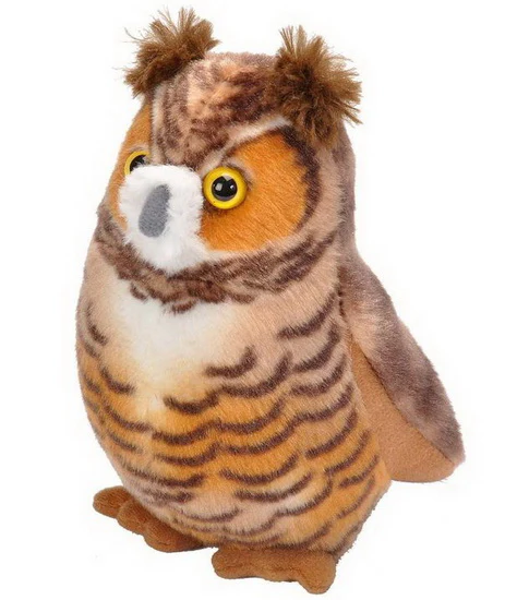 Peluche sonore Grand Duc