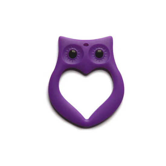 Mâchouille hibou mauve