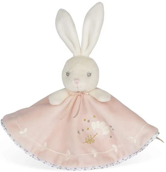 Doudou ronde lapinou rose