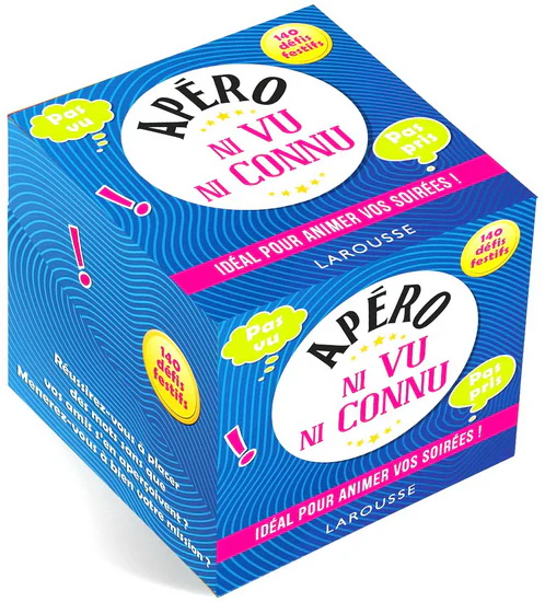 Ni vu ni connu : 140 défis à consommer sans modération pour des soirées festives ! Cof. N. éd.
