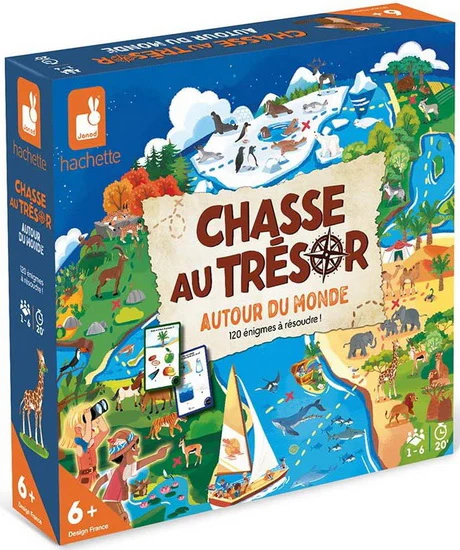Chasse au trésor autour du monde