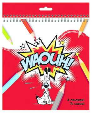 Bloc de coloriage Idéfix 60p