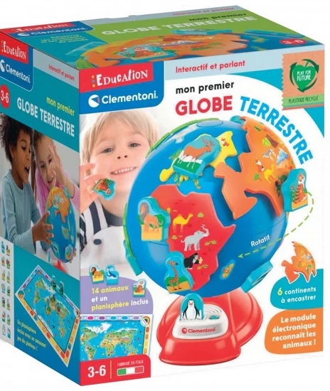 Mon premier globe terrestre