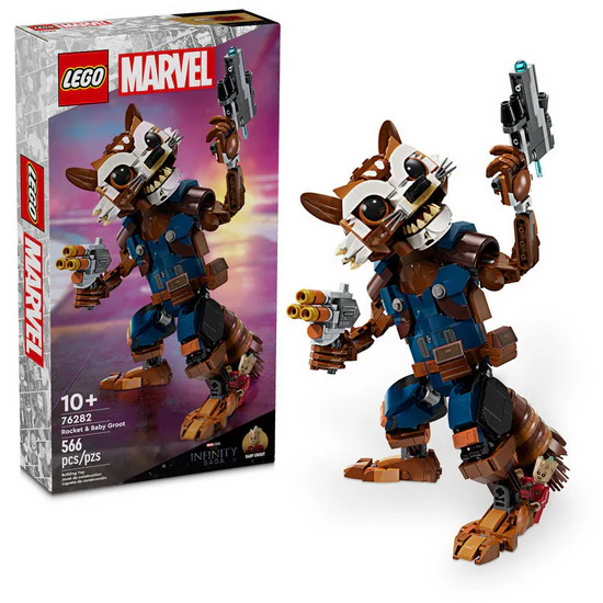 Rocket et Bébé Groot