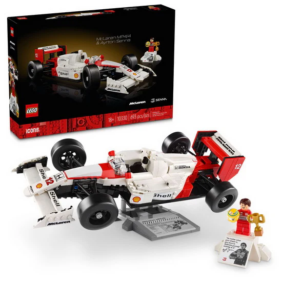 McLaren MP4/4 et Ayrton Senna