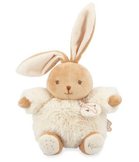 Peluche lapin musical crème