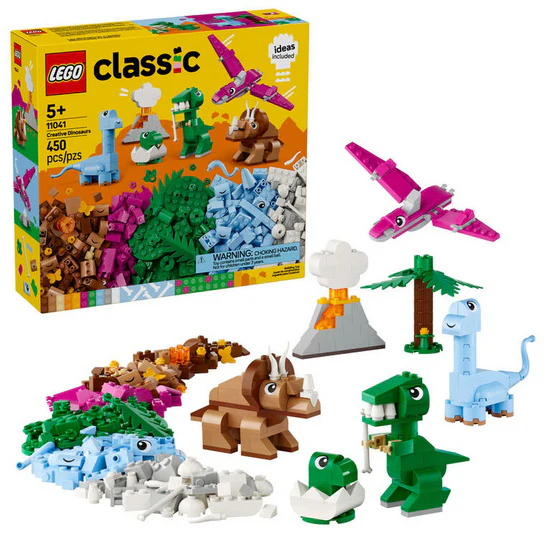 Les dinosaures créatifs