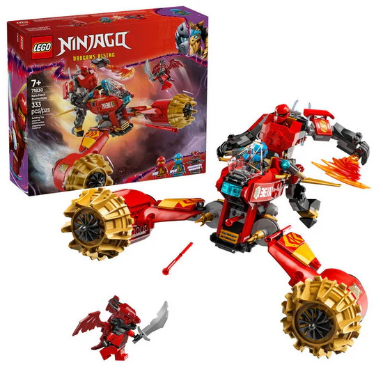 La moto tempête du robot de Kai