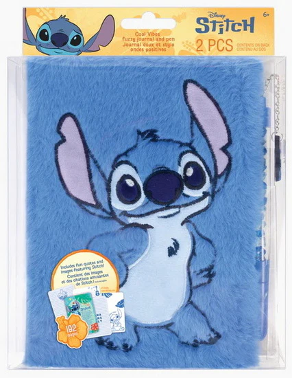 Ens. Journal et stylo Stitch