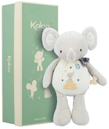 Peluche sonore éléphant