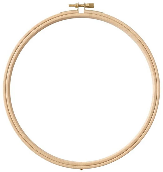 CERCEAU À BRODER - ROND - 30.5CM