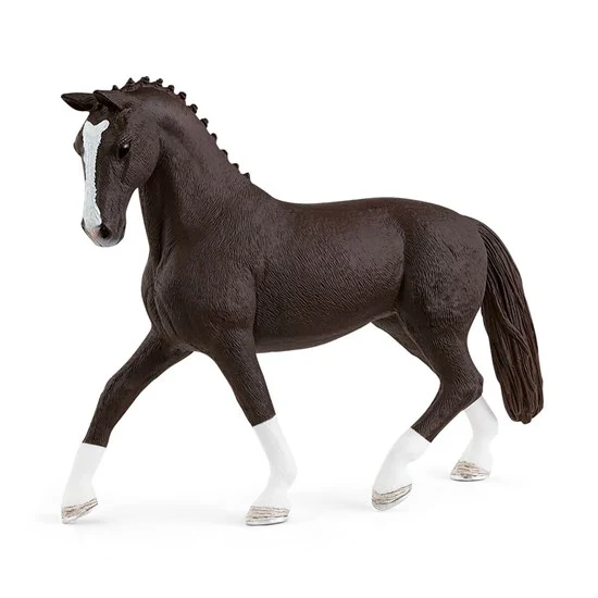 FIGURINE DE JEU - JUMENT HANOVRIENNE, NOIRE