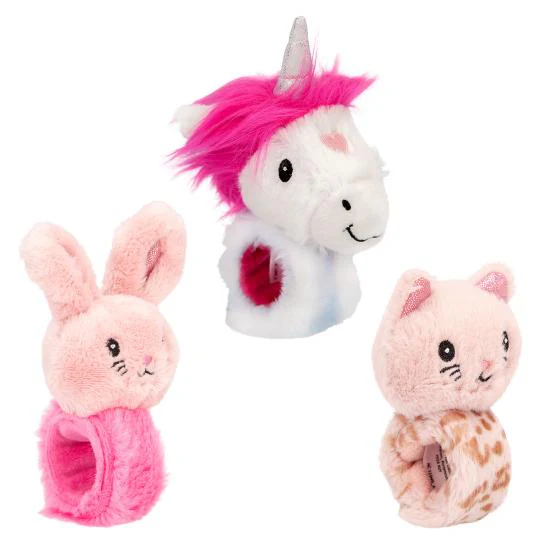 Bracelet clip-clap peluche 3AS