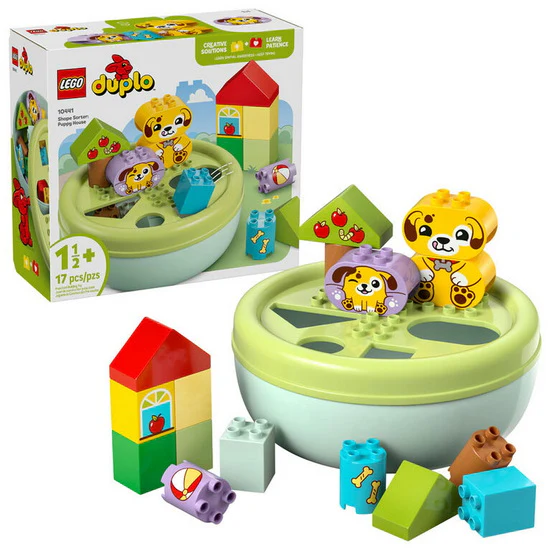 Trieur de formes : la niche du chiot