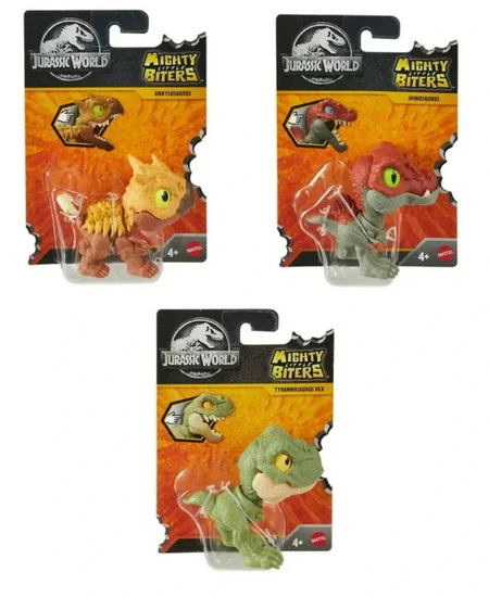 Figurines Jurassic Wold Mighty Biters Ass.