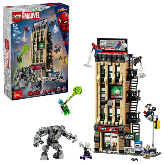 Spider-Man contre Mystério : le Daily Bugle